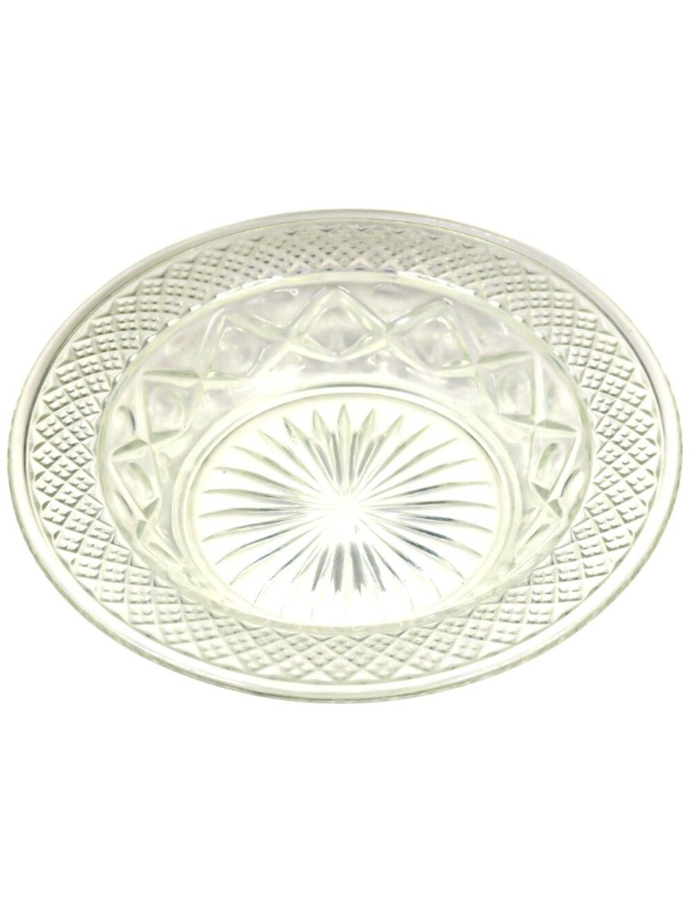 Imperial Glass Cape Cod Clear Rimmed Cereal Bowl, Vintage Pressed Glass - Picture 2 of 4